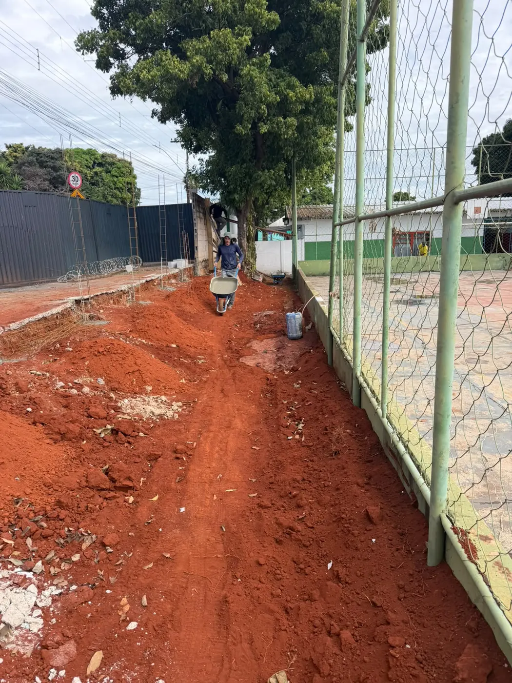 Obra em execução - implantação - registro 01