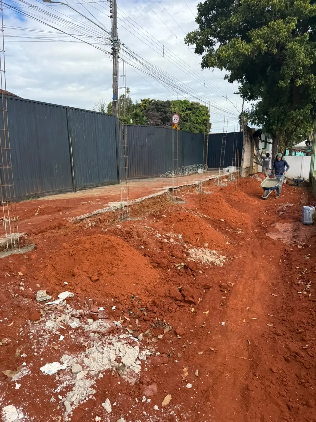 Obra em execução - implantação - registro 02