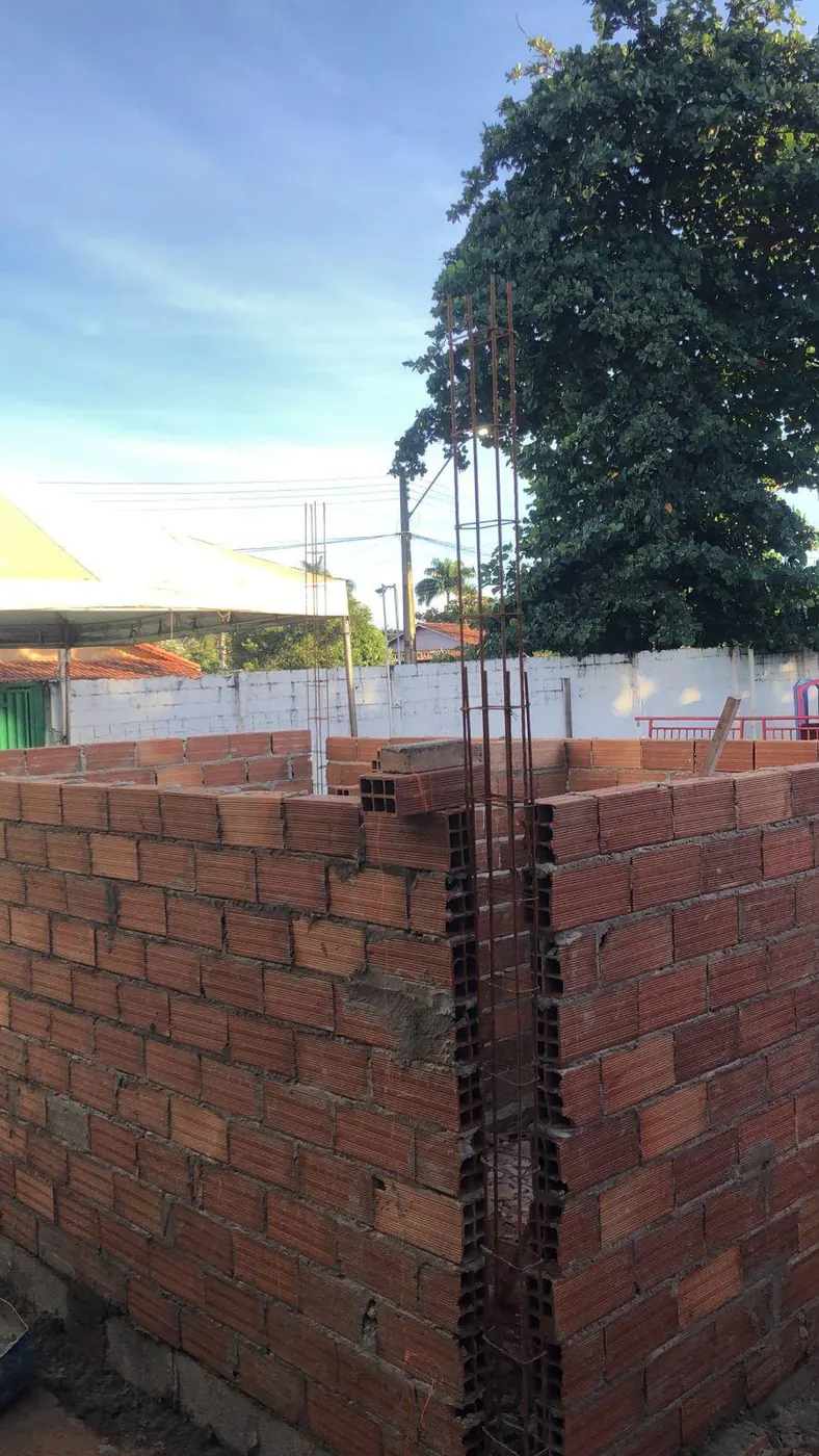 Obra em execução - estrutura e alvenaria - registro 08