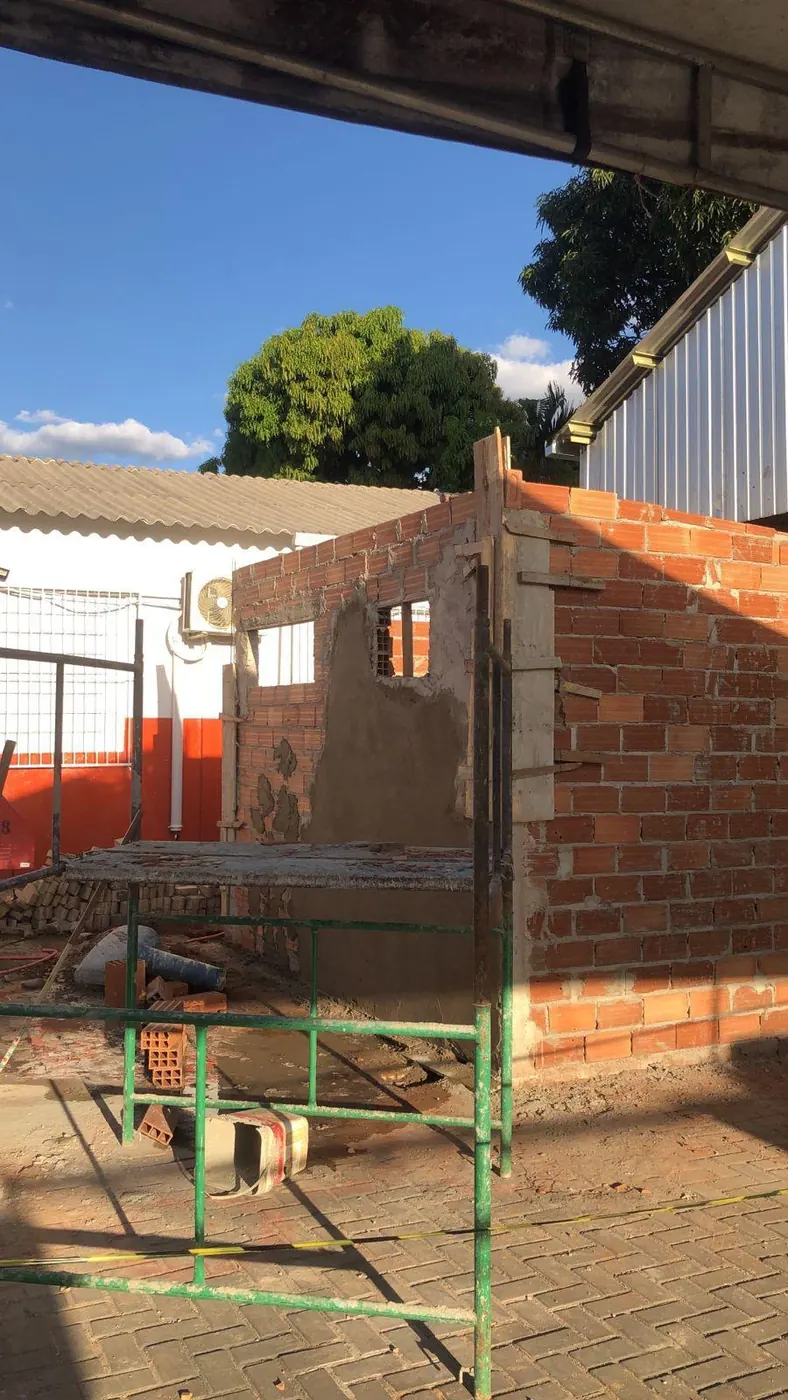 Obra em execução - estrutura e alvenaria - registro 09