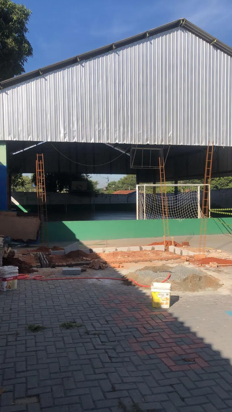 Obra em execução - adequações - registro 14