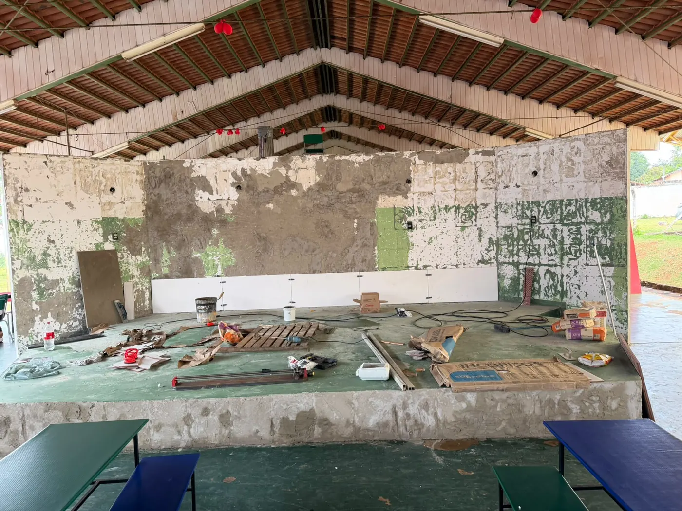 Obra em execução - acabamentos - registro 16